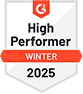 Badge G2 - High Performer winter 2025